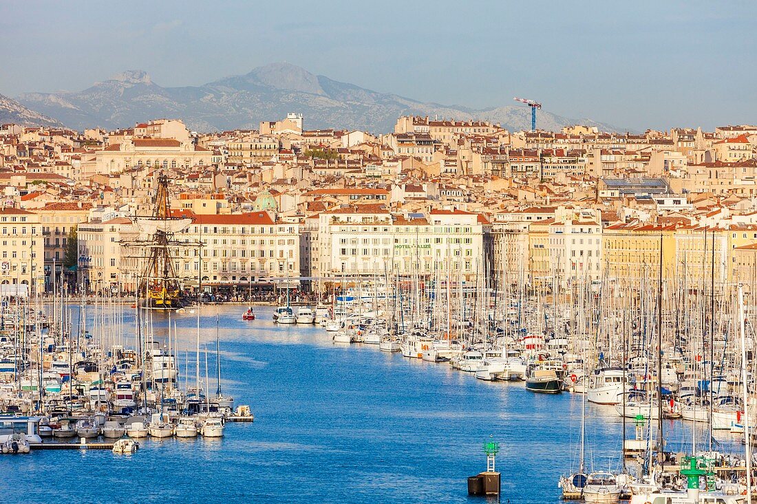 France, Bouches du Rhone, Marseille, the Old Port