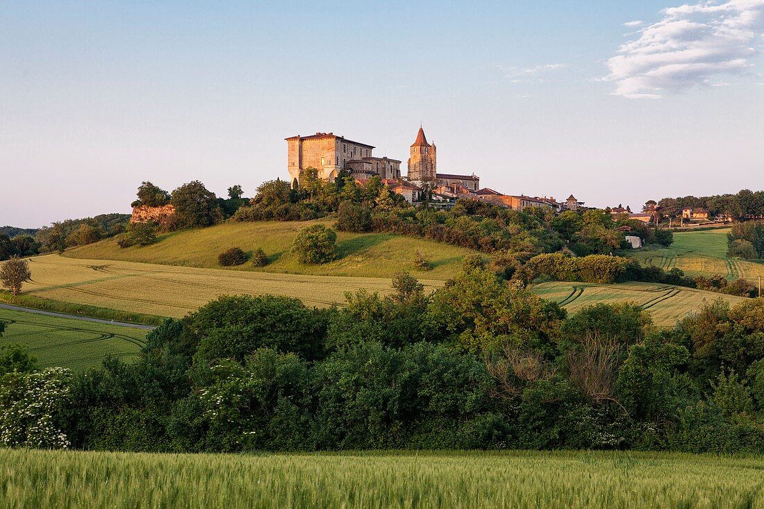 France, Gers, Lavardens, labeled Les Plus Beaux Villages de France (The Most Beautiful Villages of France)