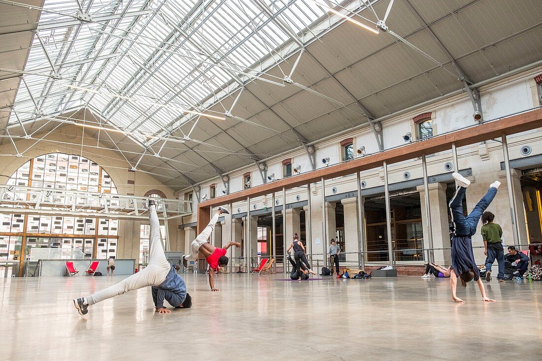 Frankreich, Paris, das Centquatre, innovatives künstlerisches und kulturelles Establishment