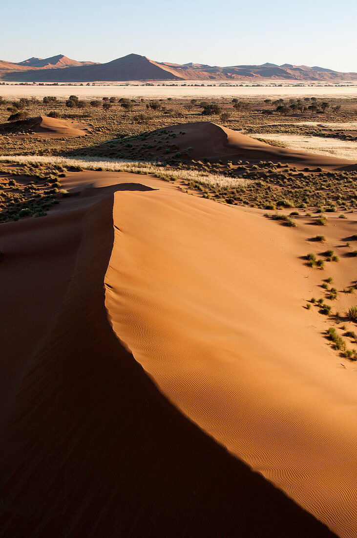 Luftbild, Namib Naukluft Nationalpark, Namib Wüste, Namibia