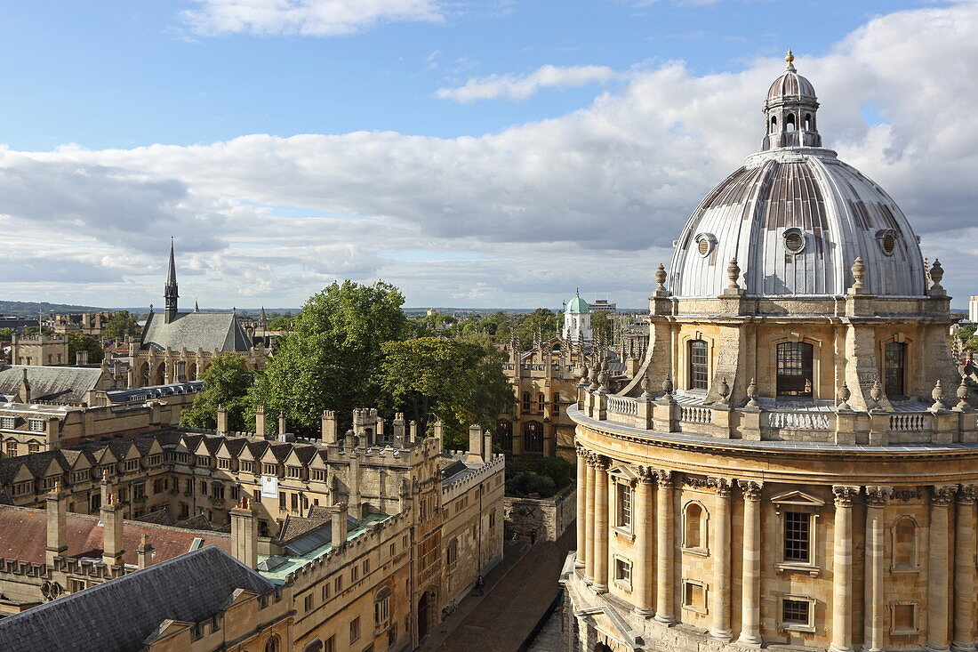 Radcliffe Kamera, All Souls College, Universität, Oxford, Oxfordshire, England