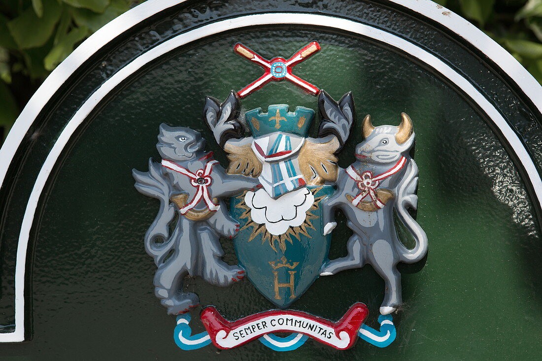 Coat of arms, Henley-upon-Thames, Oxfordshire, England