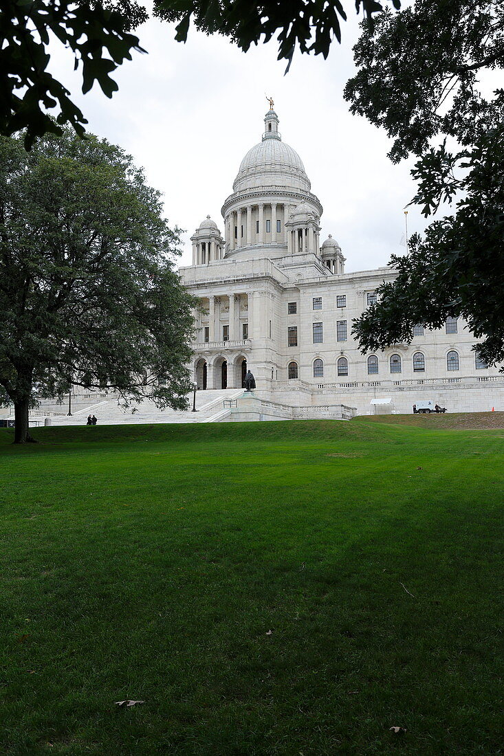 State House, Repräsentantenhaus in Providence, Rhode Island, USA