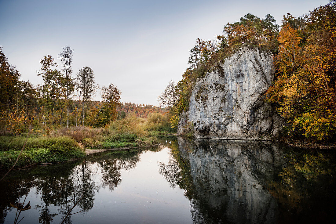 Amalienfels bei Inzigkofen, Naturpark Oberes Donautal, Landkreis Sigmaringen, Donau, Deutschland