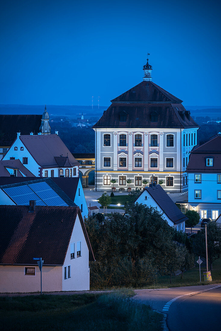 Leitheim Castle, Kaisheim Market, Donau-Ries District, Bavaria, Danube, Germany