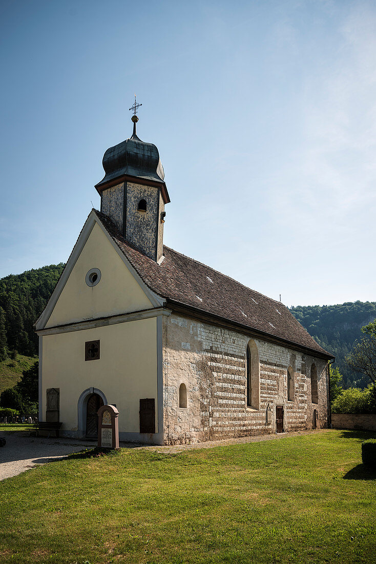 Friedhofskirche St Gallus, Mühlheim an der Donau, Baden-Württemberg, Deutschland