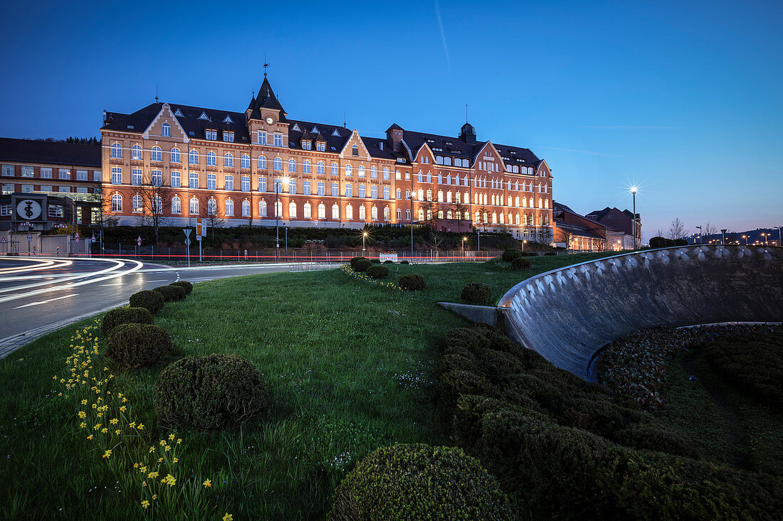 Headquarters of the company Aesculap, Tuttlingen, Baden-Württemberg, Danube, Germany