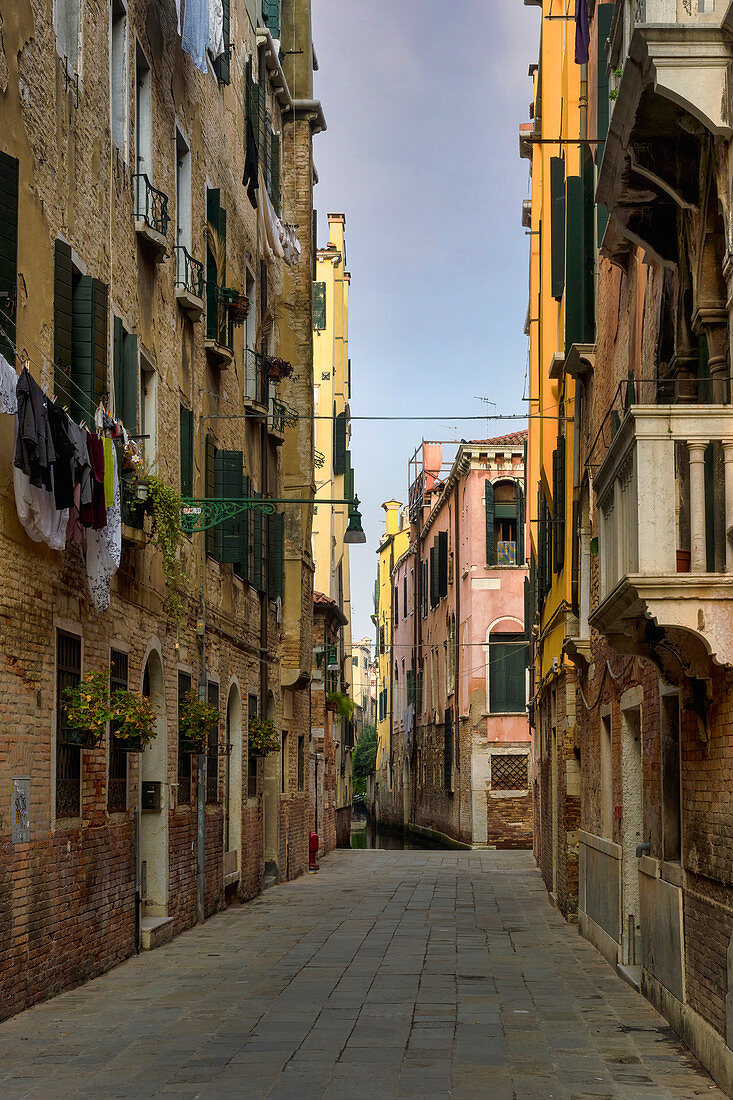 In the streets of Venice, Veneto, Italy, Europe