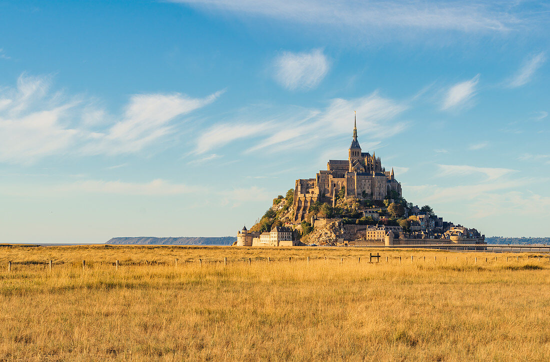 September day at Mont St. Michel, Manche department, France