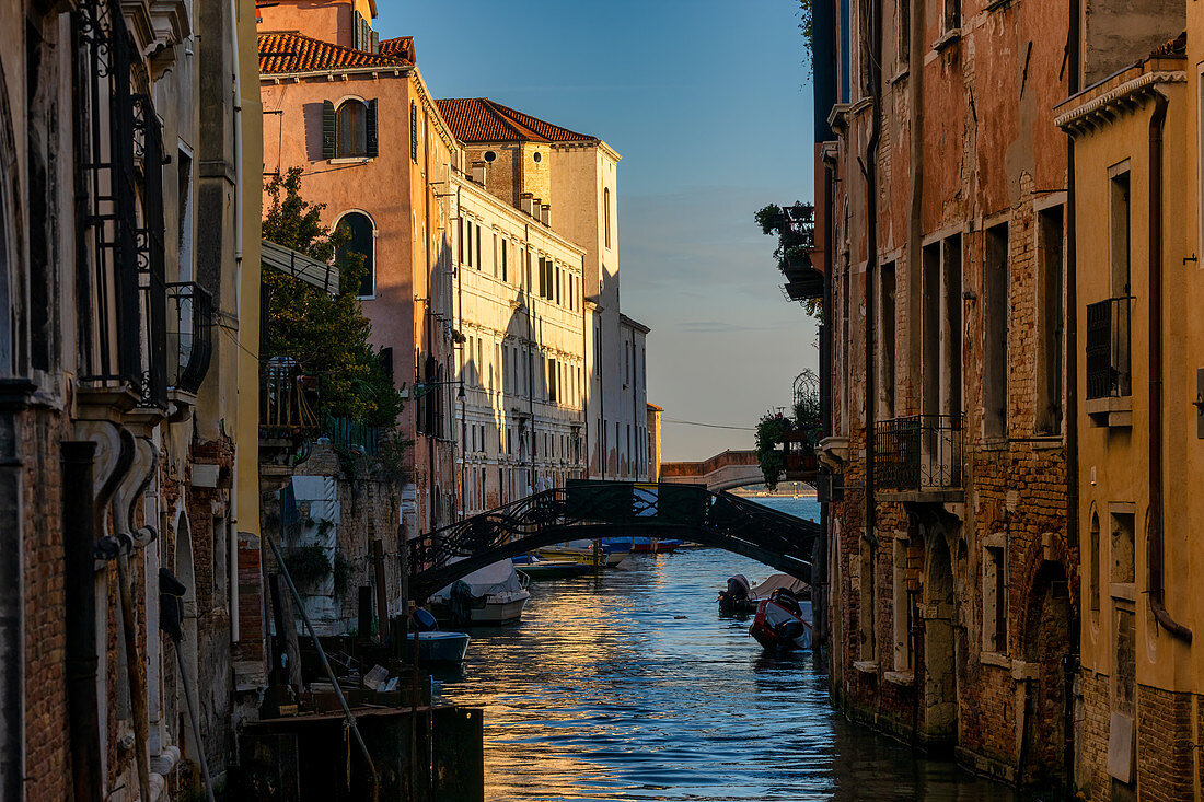 Abendstimmung in Venedig, Venetien, Italien, Europa