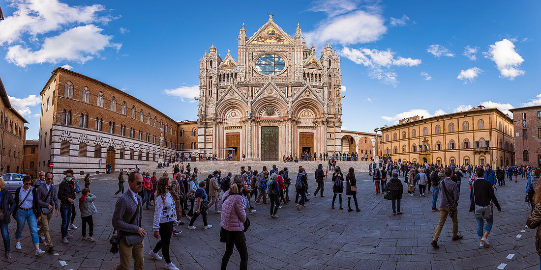 Dom von Siena, Siena, Provinz Siena, Toskana, Italien 