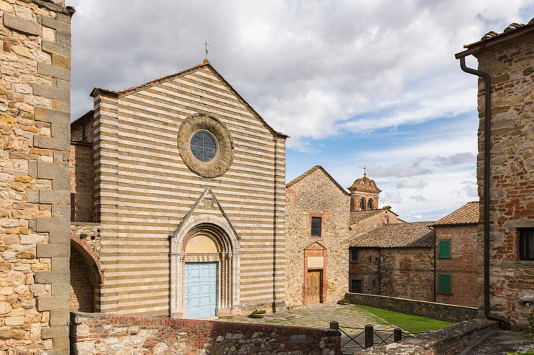 Kirche de San Francesco, Lucignano, Provinz Arezzo, Toskana, Italien