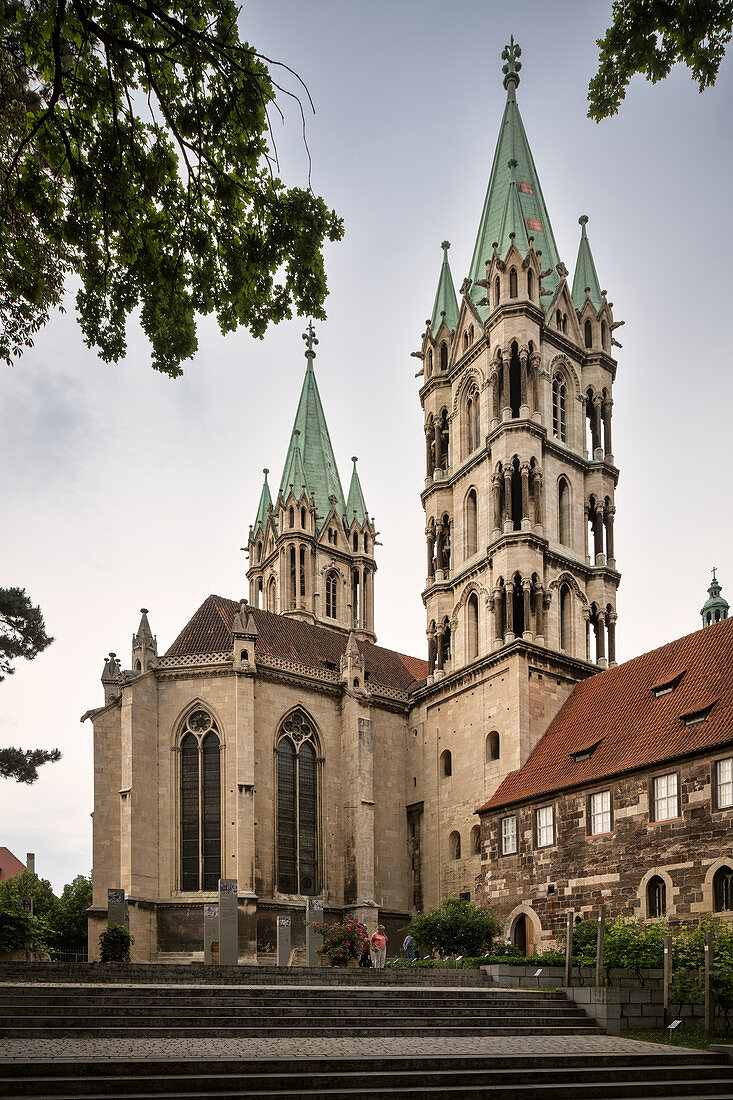 UNESCO World Heritage Site &quot;Naumburg Cathedral&quot;, Naumburg (Saale), Burgenlandkreis, Saxony-Anhalt, Germany