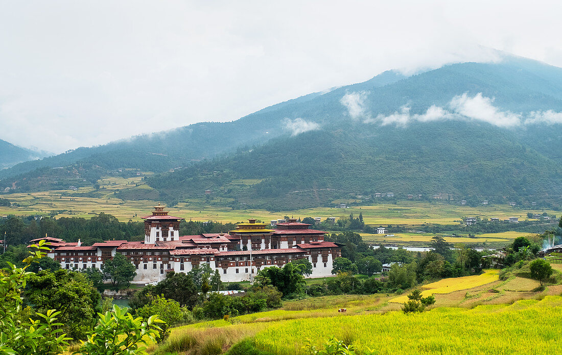 Punakha Dzong, Bhutan, Asien
