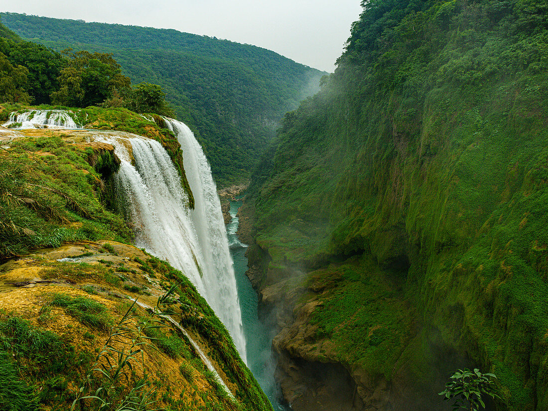 Tamul Wasserfälle, Huasteca Potosi, San Luis Potosi, Mexiko, Nordamerika