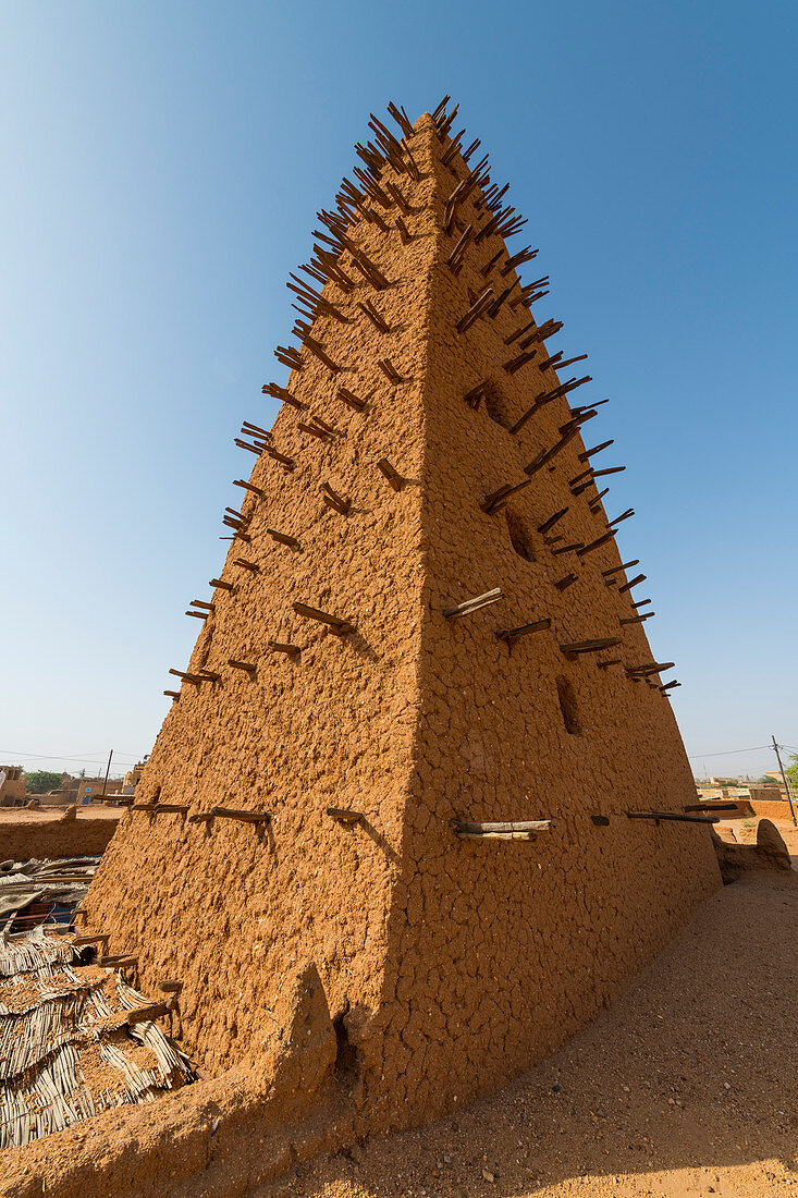 Grand Mosque, UNESCO World Heritage Site, Agadez, Niger, West Africa, Africa