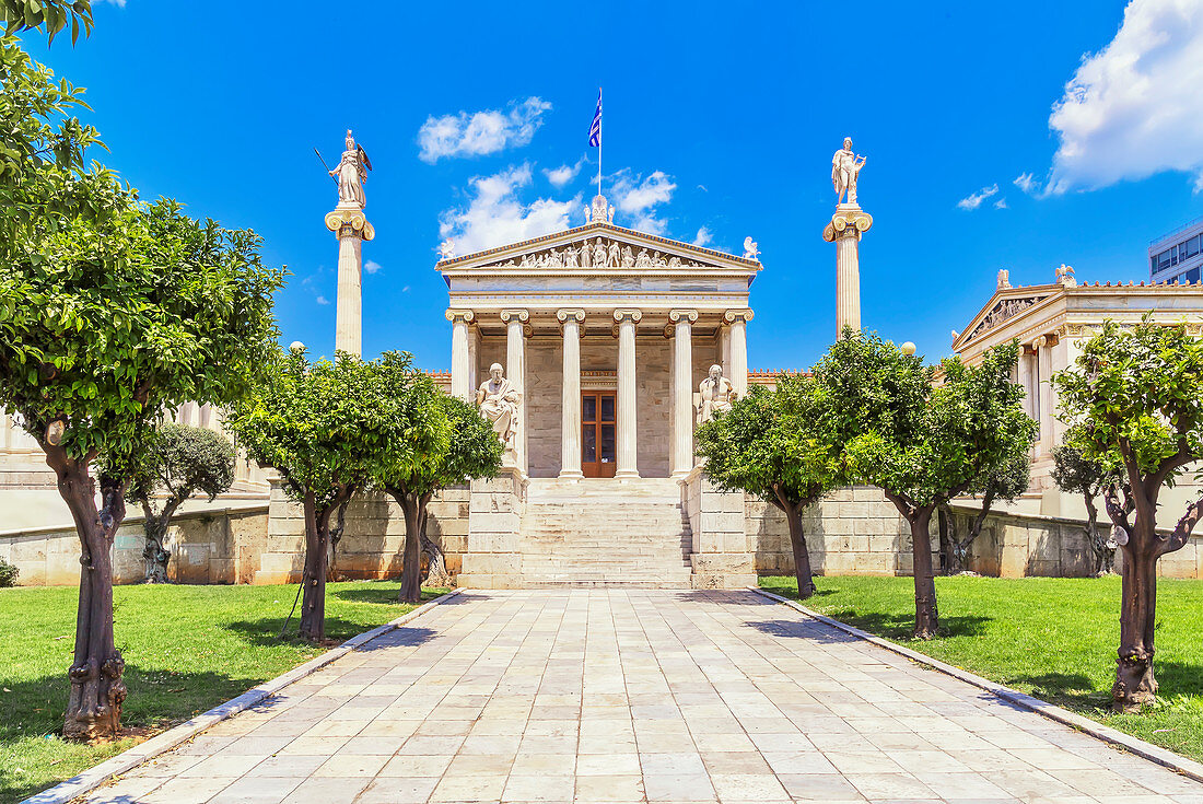 Academy of Athens, Athens, Greece, Europe