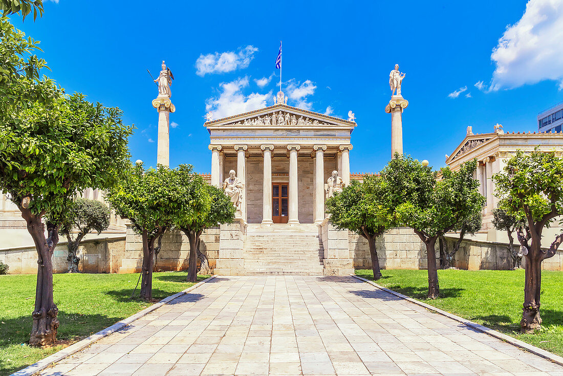 Akademie von Athen, Athen, Griechenland, Europa