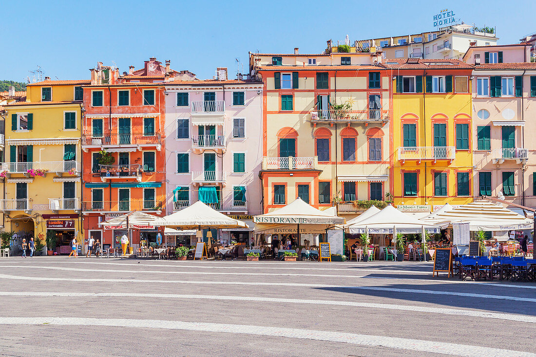 Historischer Bezirk, Lerici, Bezirk La Spezia, Ligurien, Italien, Europa