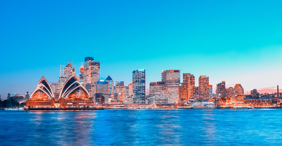 Central Business District skyline, Sydney, New South Wales, Australia, Pacific