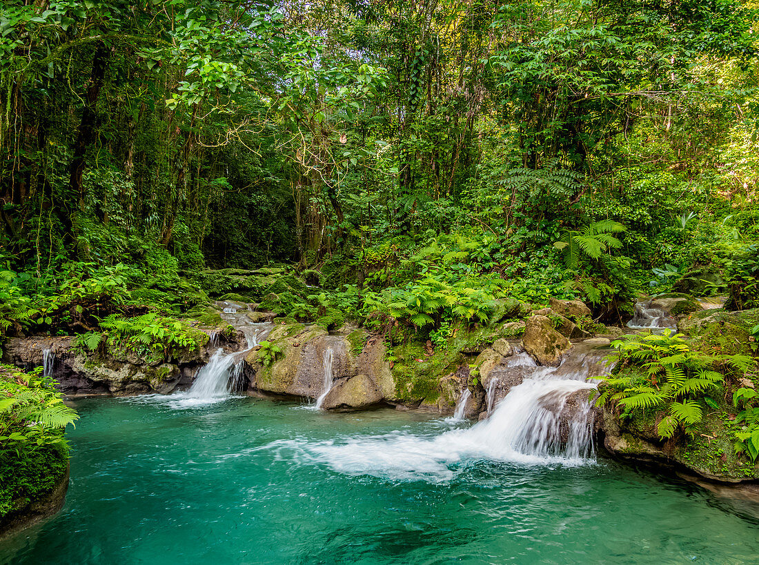 Reach Falls Portland Parish Jamaica … License Image 71356557 Lookphotos