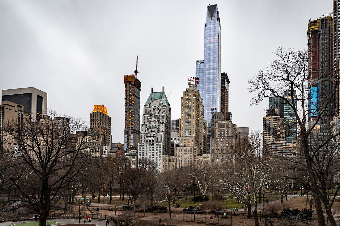 Manhattan Skyline, New York, Vereinigte Staaten von Amerika, Nordamerika