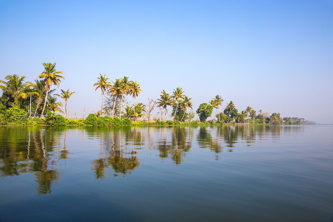 Backwaters, Alappuzha (Alleppey), Kerala, Indien, Asien