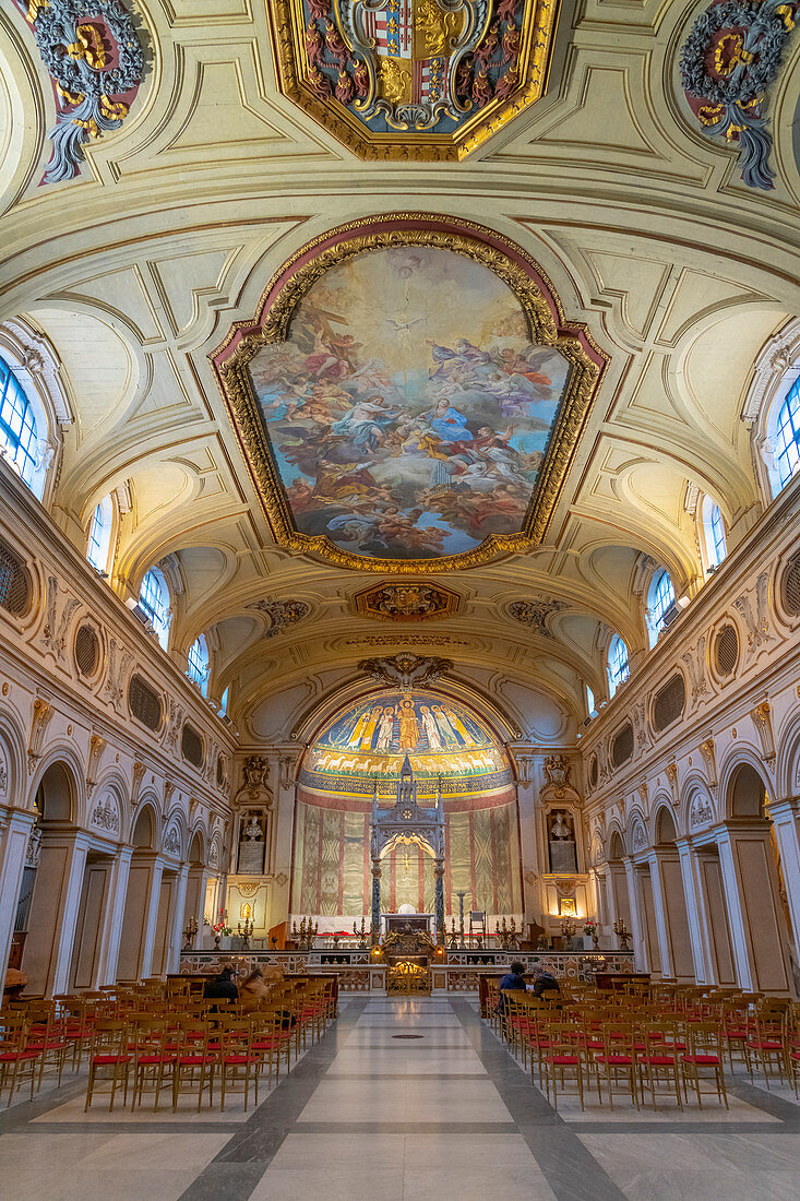 Basilica di Santa Cecilia in Trastevere, Trastevere, Rome, Lazio, Italy, Europe