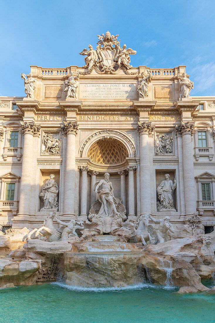 Trevi Fountain, Rome, Lazio, Italy, Europe