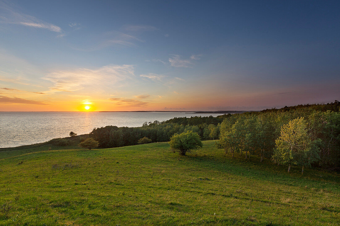 Zickersches Höft im Naturschutzgebiet Mönchgut, Rügen, Ostsee, Mecklenburg-Vorpommern, Deutschland