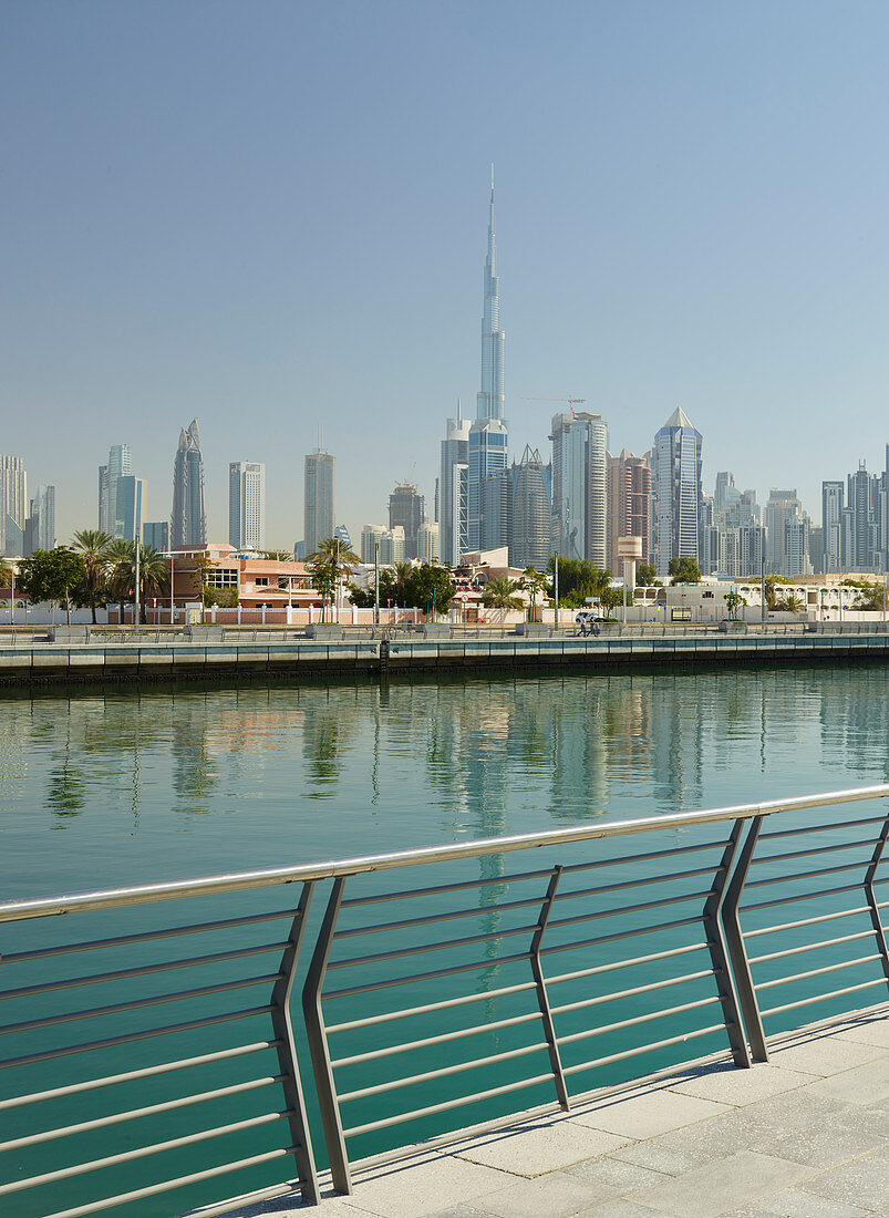 Dubai Creek, Burj Khalifa, Dubai, Vereinigte Arabische Emirate