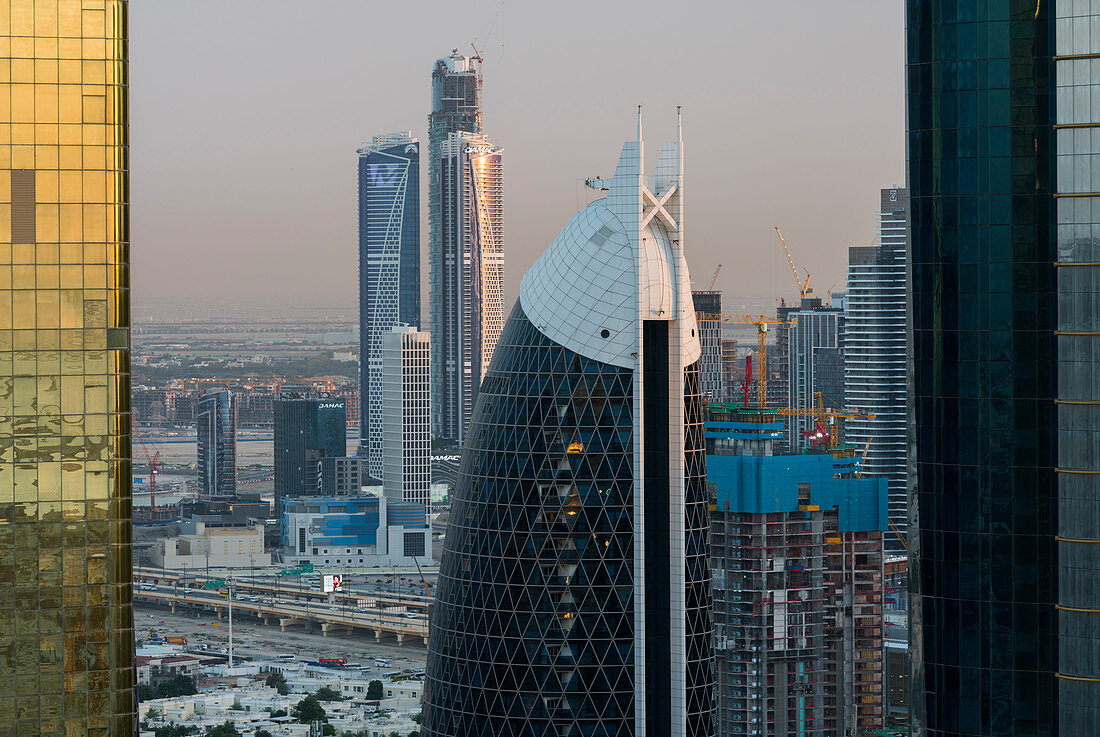 Skyscrapers in Downtown Dubai, United Arab Emirates