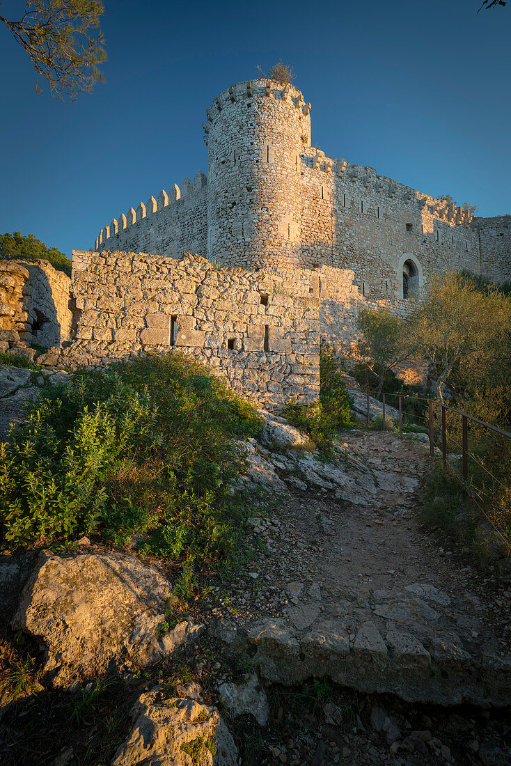Castell de Santueri, Mallorca, Balearen, Katalonien, Spanien