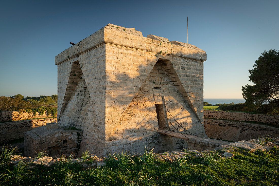 Castell de sa Punta de n'Amer, Cala Millor, Mallorca, Balearen, Katalonien, Spanien
