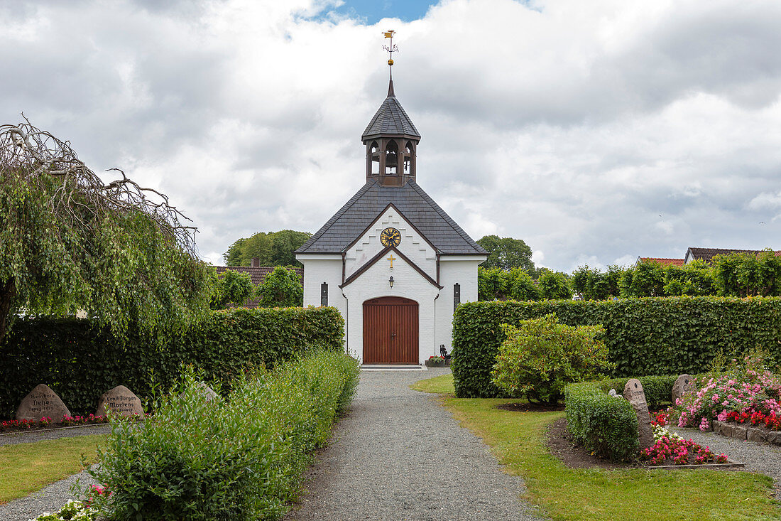 Fischersiedlung Holm, Friedhof, Schleswig, Schleswig-Holstein, Deutschland