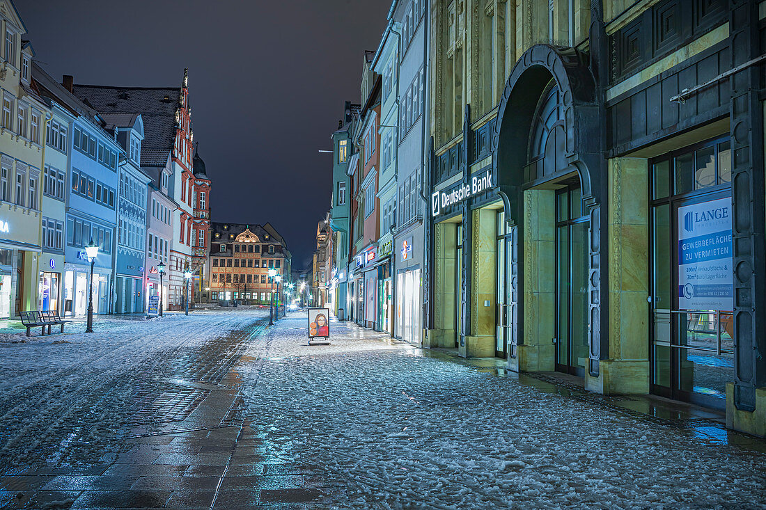 Spitalgasse in Coburg, Upper Franconia, Bavaria, Germany