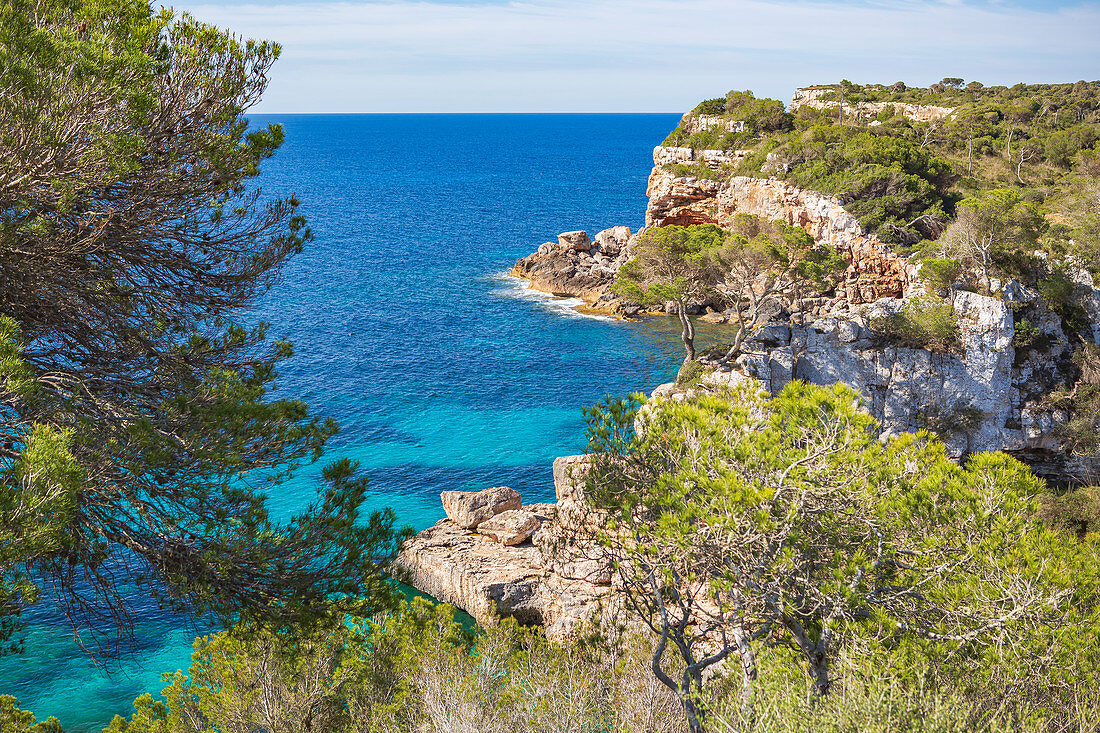 Portals Vells Bucht auf Mallorca, Spanien