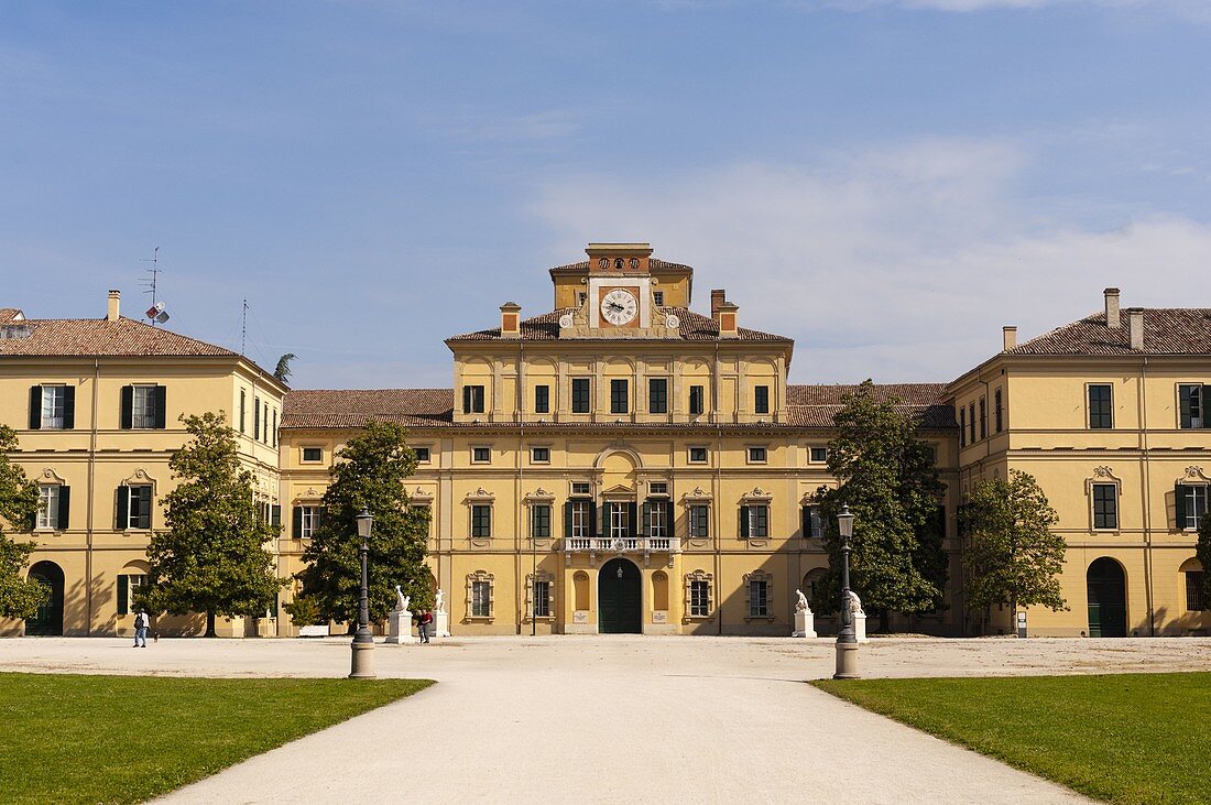 Palazzo Ducale, Hauptsitz der Europäischen Behörde für Lebensmittelsicherheit, Parma, Emilia-Romagna, Italien.