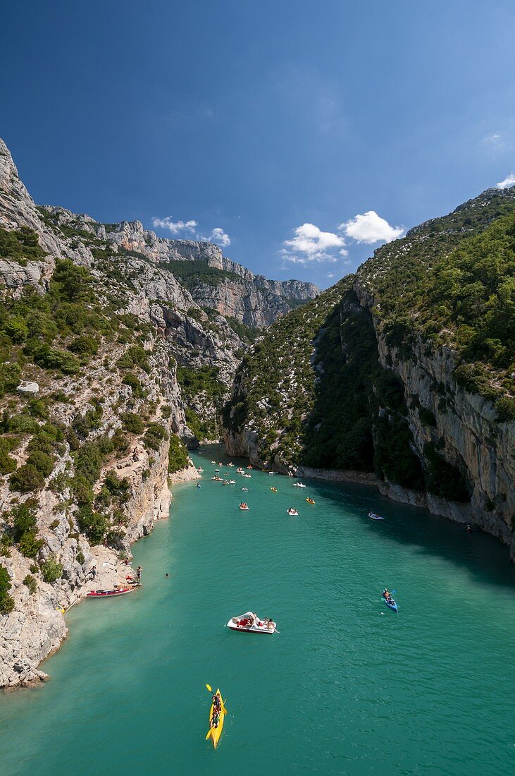 Verdon river, Gorges du Verdon, Provence, France.