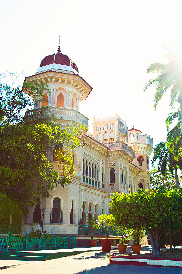 Exterior of Palacio de Valle in Cienfuegos, Cuba