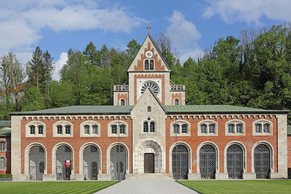 Alte Saline, Bad Reichenhall, Berchtesgadener Land, Oberbayern, Bayern, Deutschland