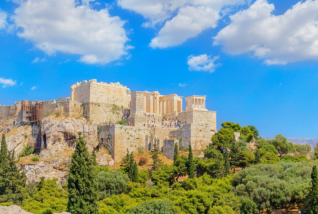 Acropolis of Athens, Athens, Greece, Europe,