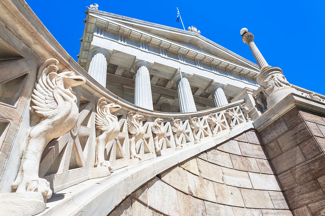 Nationalbibliothek, Athen, Griechenland, Europa