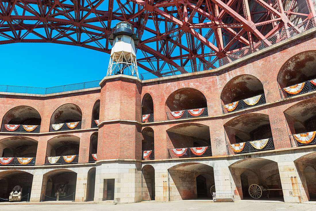 Fort Point, San Francisco, Kalifornien, USA