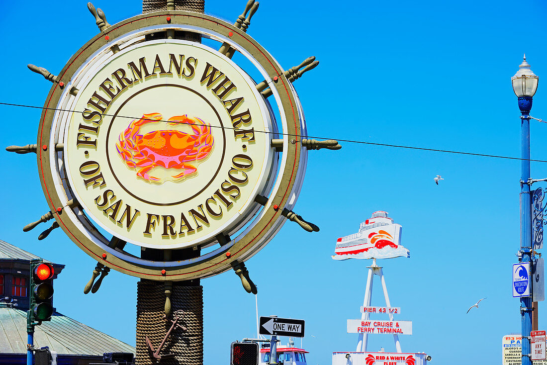 Fisherman's Wharf, San Francisco, Kalifornien, USA