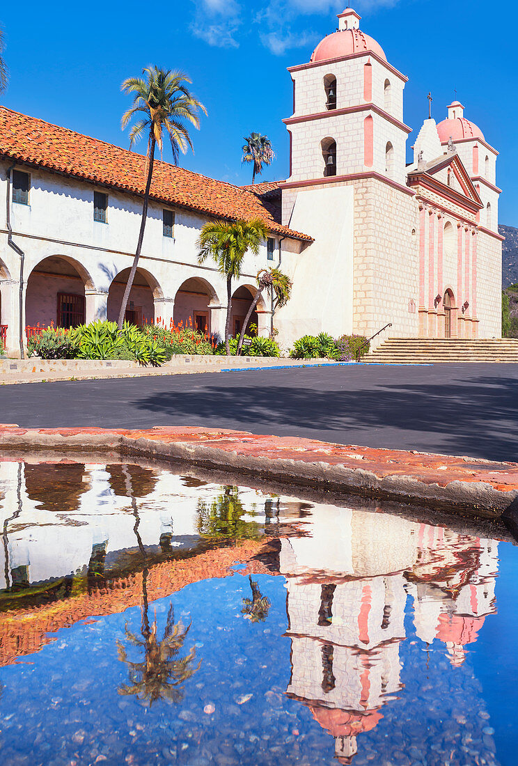 Santa Barbara Mission, Santa Barbara, Kalifornien, USA