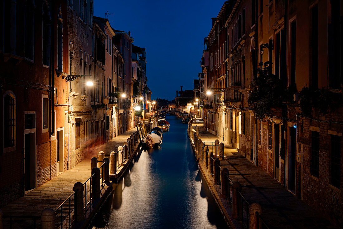 Night in Venice, Veneto, Italy, Europe