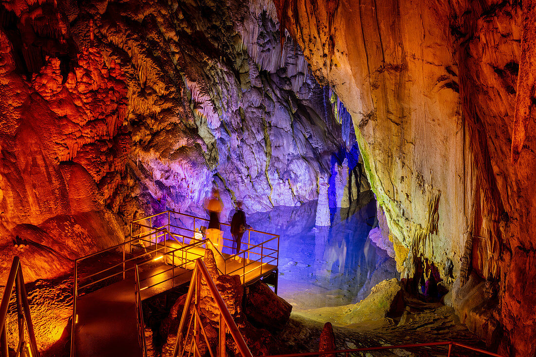 In the Dim Cave near Alanya, Turkish Riviera, Turkey, Western Asia