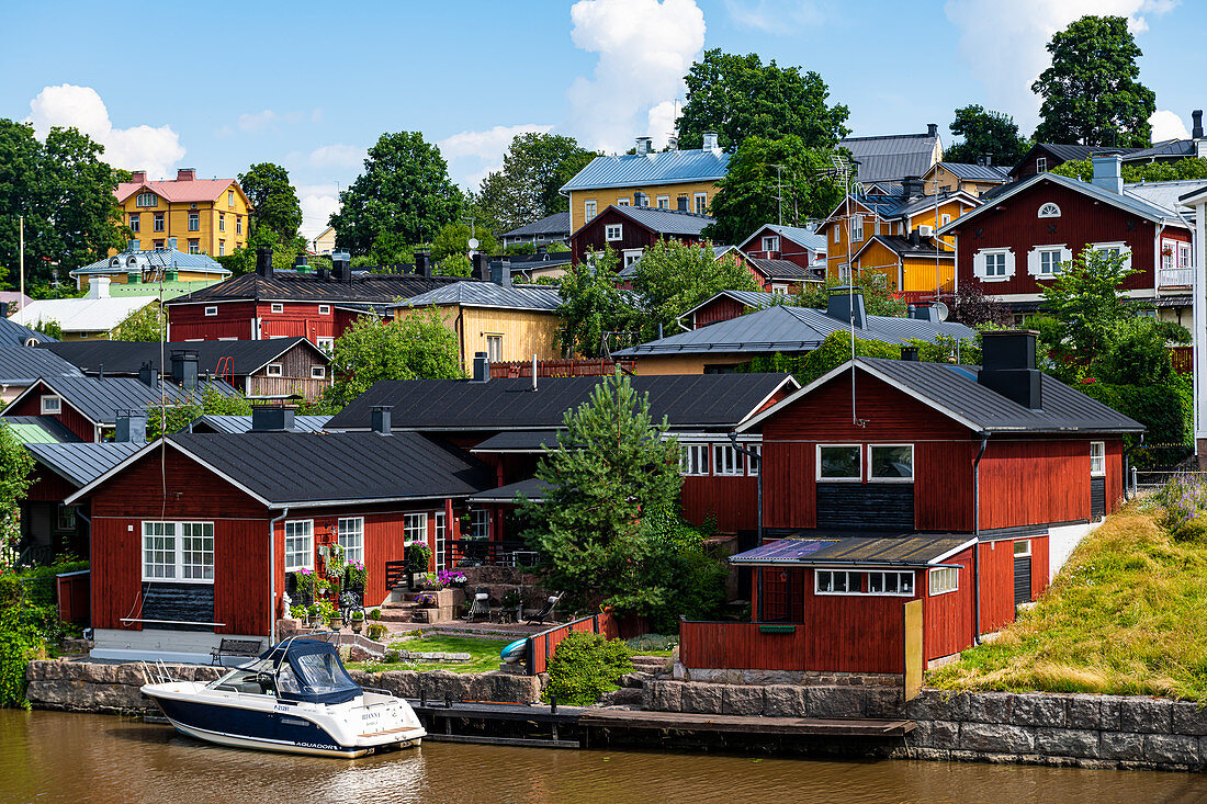 Holzstadt Poorvo, Finnland, Europa