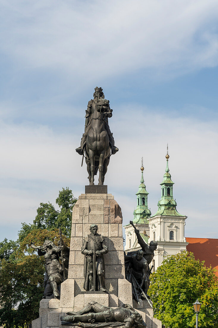 Grunwald-Denkmal, Krakau, Polen, Europa